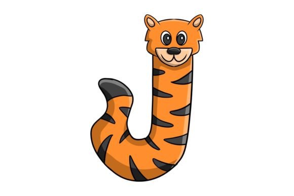 Animal Alphabet Letter J Illustration: A Fresh Creative Asset