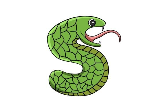 Animal Alphabet Letter S Illustration: Creative Design Files