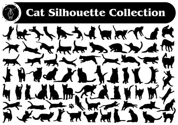 Animal Cat Silhouettes Vector Collection: A Designer's Guide