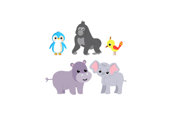 Animal Cute Illustrations Vectors Set: A Design Asset for Every Creator