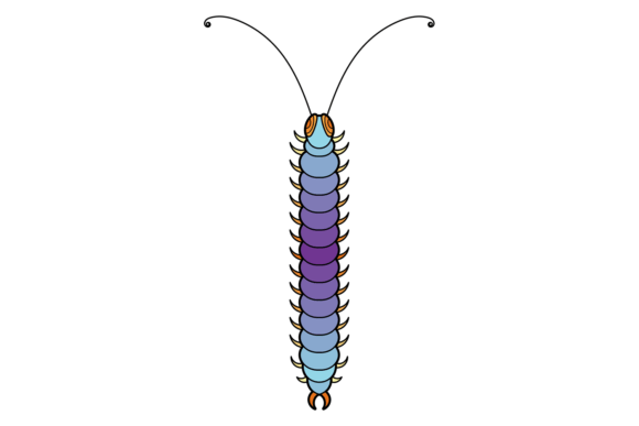 Centipede Icon: A Stylized Animal Font for Bold Branding