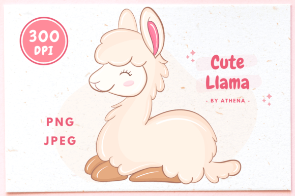 Cute Valentine Llama Animal Craft: A Designer's Delight