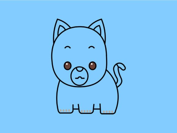 Kawaii Animal Cat Line Background: A Guide for Creatives