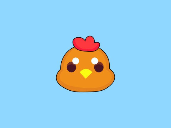 Kawaii Animal Chicken Illustrations: A Designer's Go-To Asset for Charm