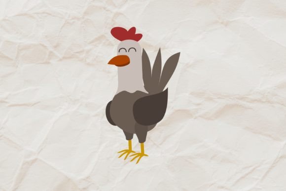 Rooster and Chicken SVG Illustrations for Creative Projects